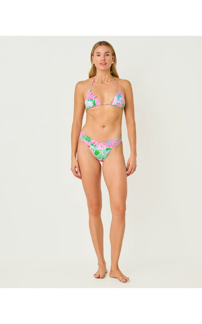Jamya Bikini Top - Multi Crazy Quilt