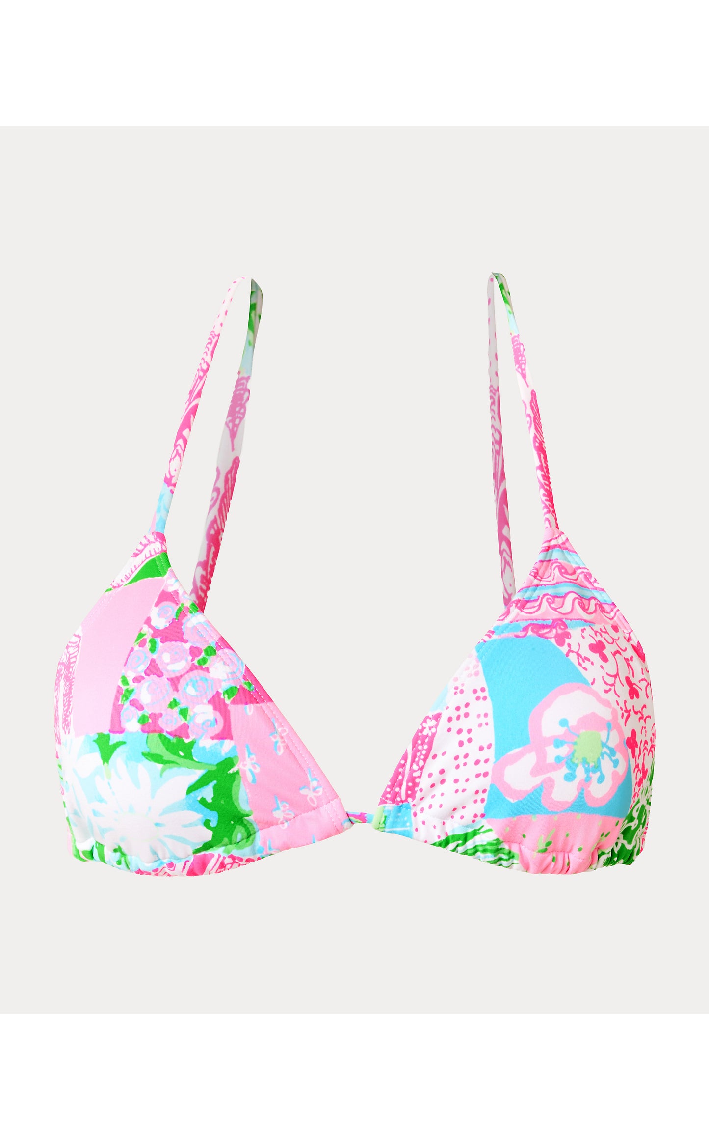 Jamya Bikini Top - Multi Crazy Quilt