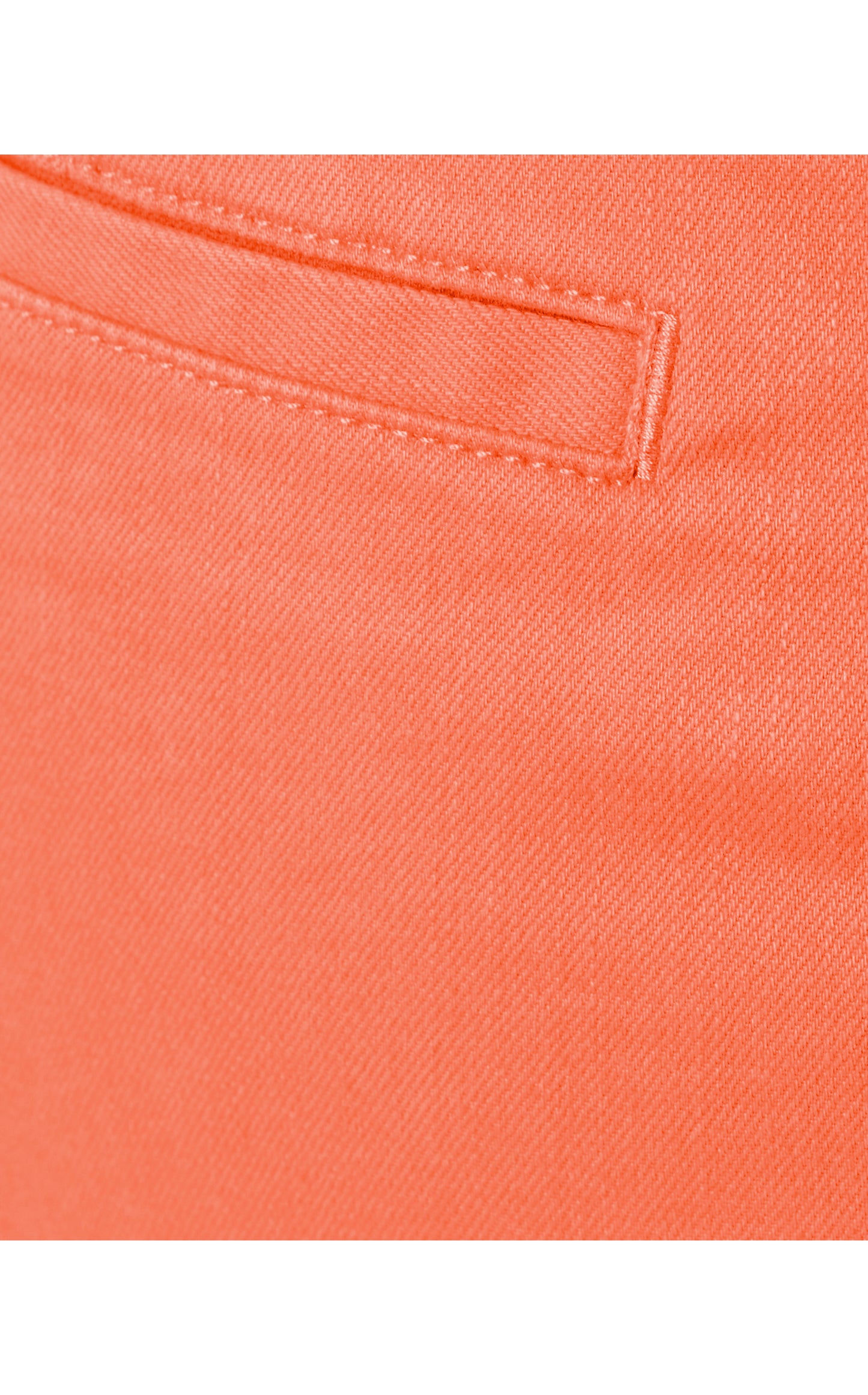 Colette Denim Skort - Sunset Orange