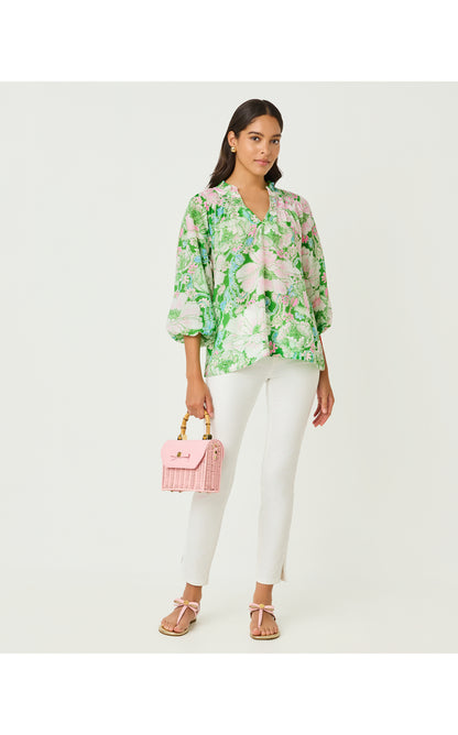 Lourdes Top - Putting Green Poppyland