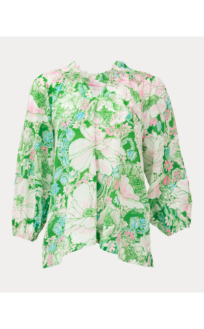 Lourdes Top - Putting Green Poppyland