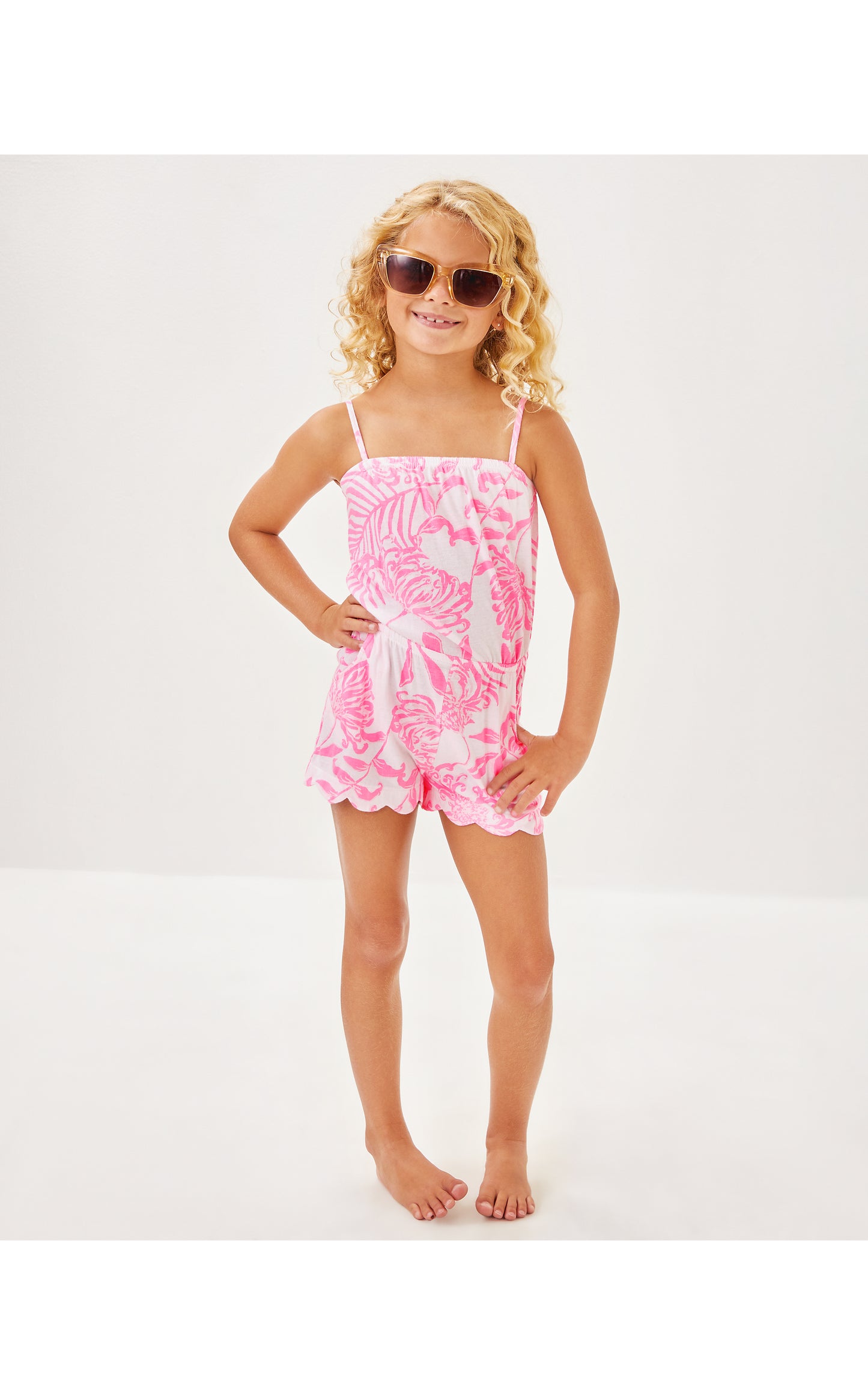 Mini Jace Romper - Glisten In The Sun