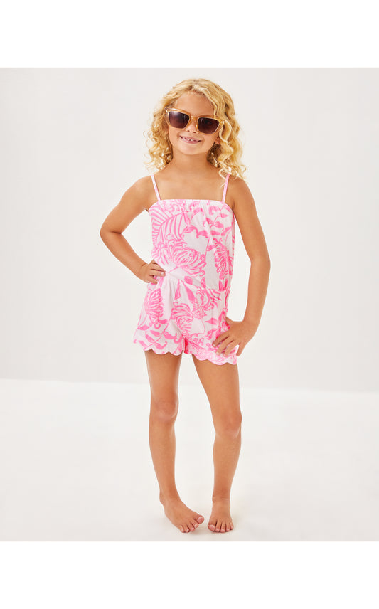 Mini Jace Romper - Glisten In The Sun