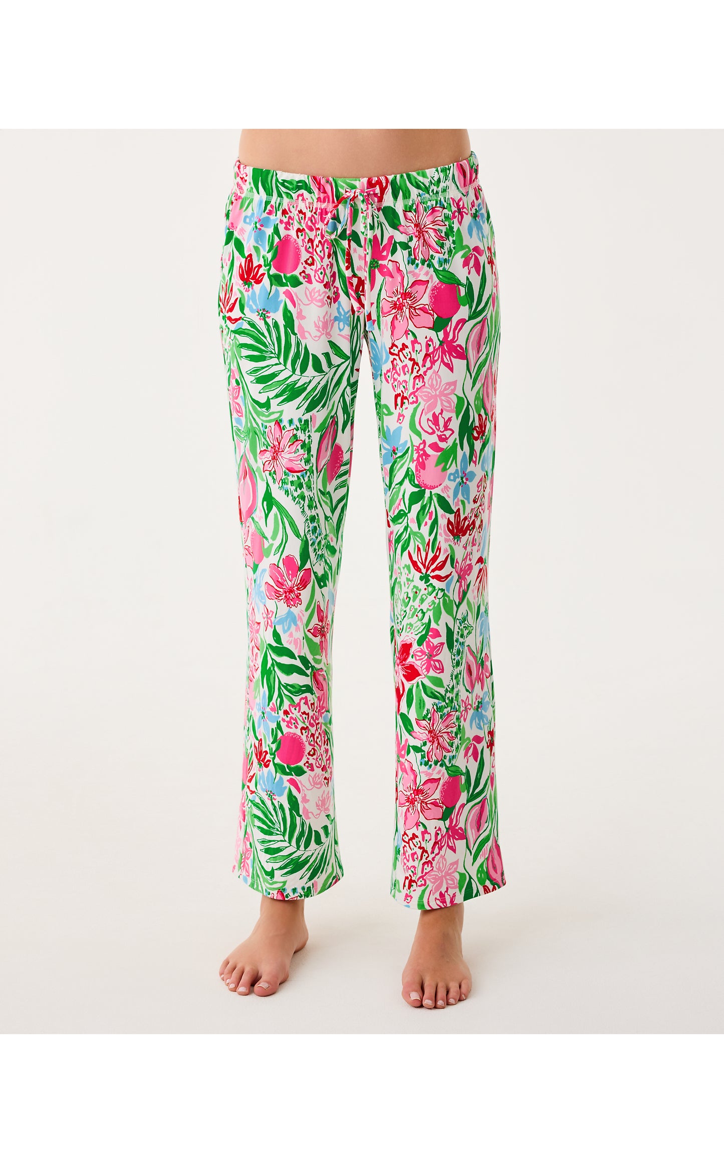 PJ Knit Pant - Multi Glowing Gardens