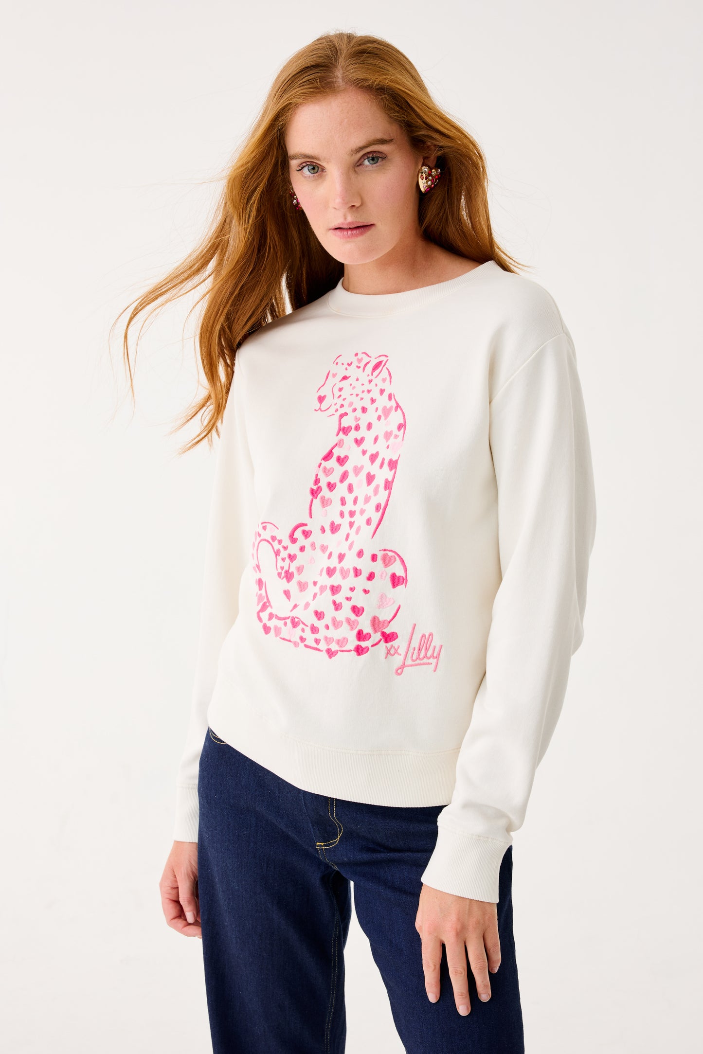 Coconut Love Cat Embroidery