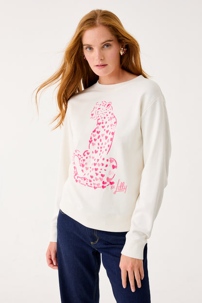 Coconut Love Cat Embroidery