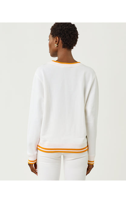 Ballad Long Sleeve Sweatshirt - Multi Fresh Squeezed Embroidery