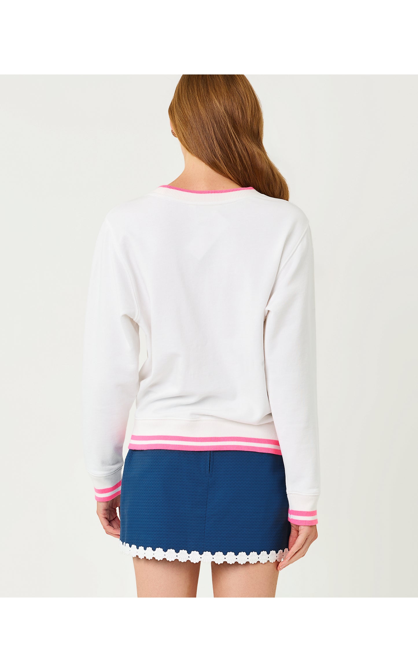 Ballad Long Sleeve Sweatshirt - Multi Society Crab Embroidery