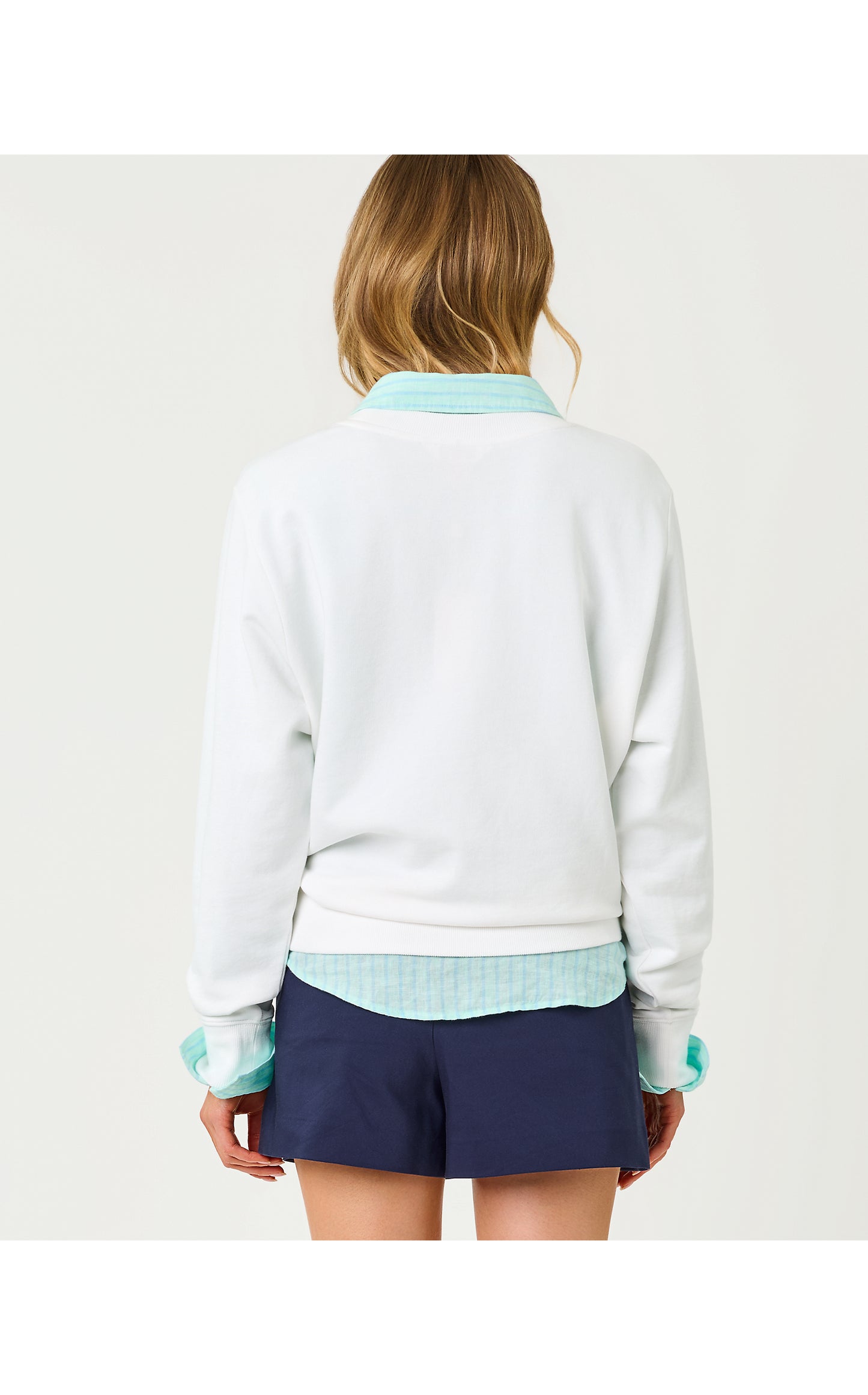 Ballad Cotton Sweatshirt - Resort White Cape Cod Destination