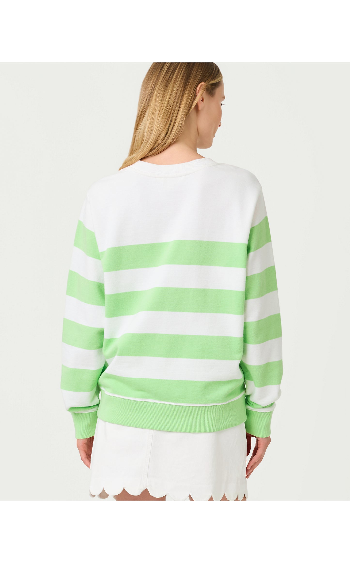 Ballad Long Sleeve Sweatshirt - Multi Pineapple Embellishment