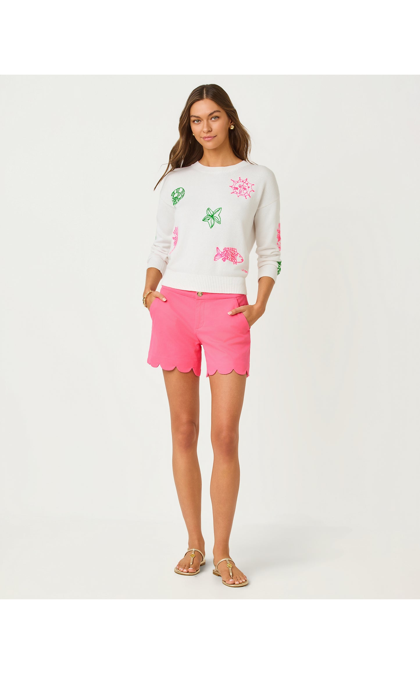 Buttercup Mid-Rise Short - Cherry Blossom Pink