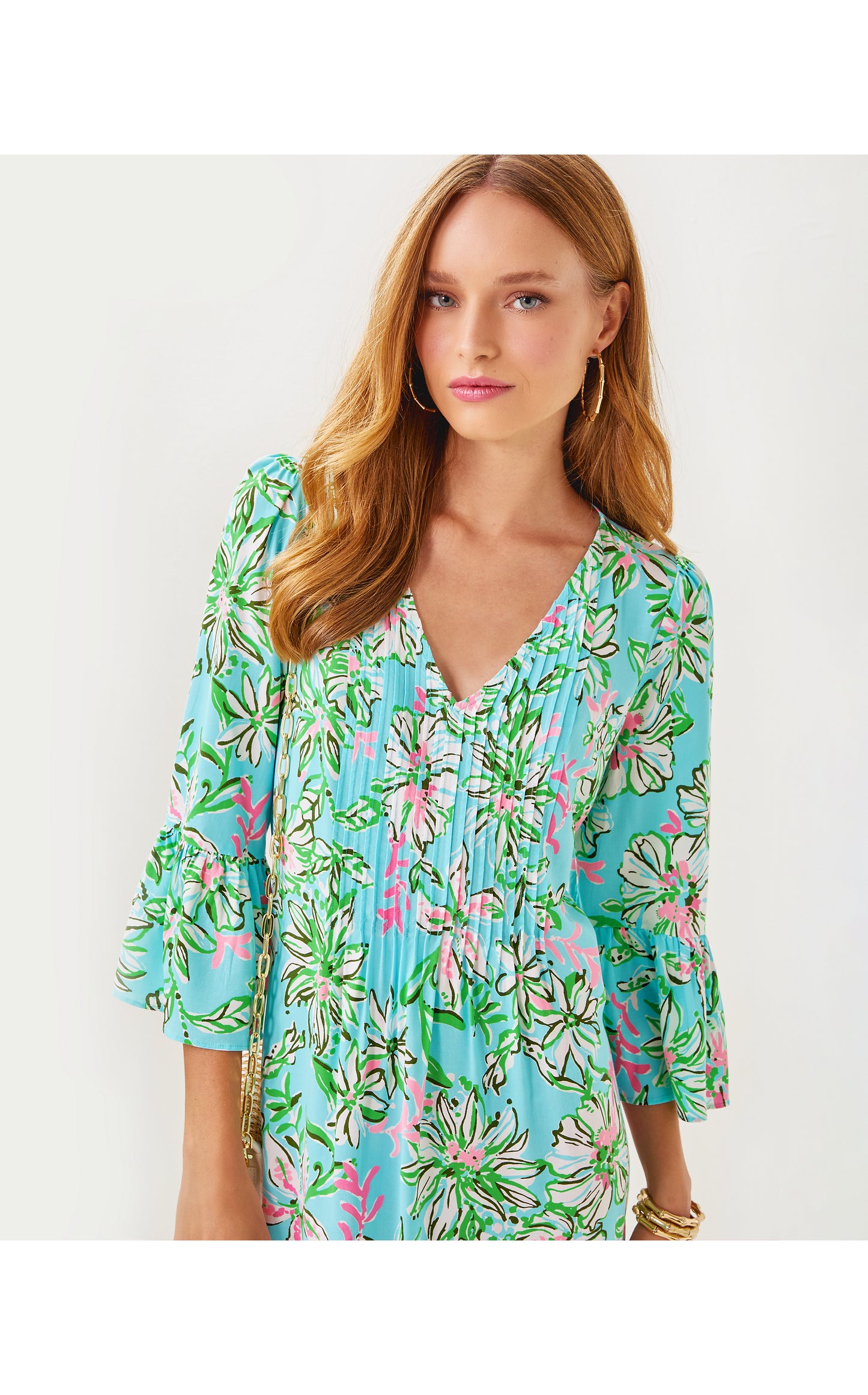 Danika 3/4 Sleeve Tunic Dress - Sun Of A Bun