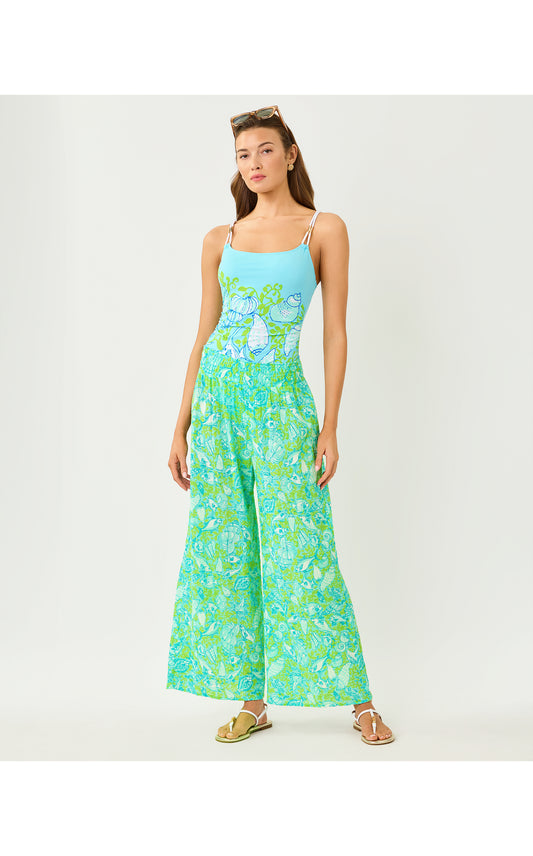 Enzo Coverup Pant - Day Dream Blue Throw Me A Line