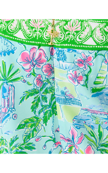 Amalfi Silk Maxi Dress - Salt Pond Blue Sunny Dee Engineered Woven Maxi