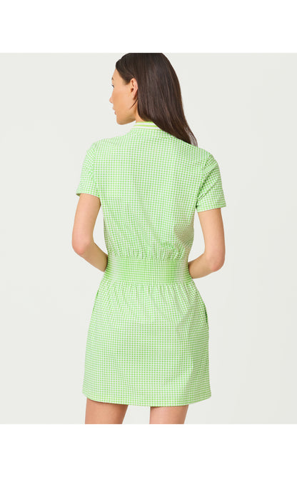 UPF50+ Love Active Dress - Pistachio Macaron Lil Check It Gingham