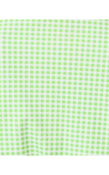 UPF50+ Love Active Dress - Pistachio Macaron Lil Check It Gingham