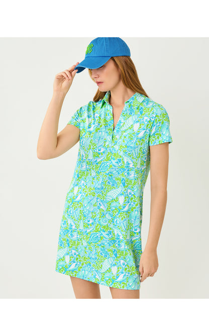 UPF50+ Dune Dress - Day Dream Blue Throw Me A Line