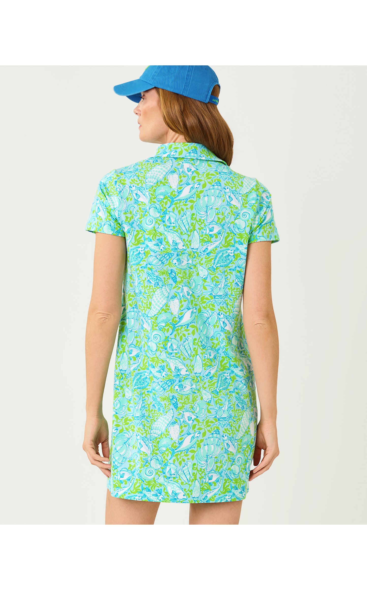 UPF50+ Dune Dress - Day Dream Blue Throw Me A Line