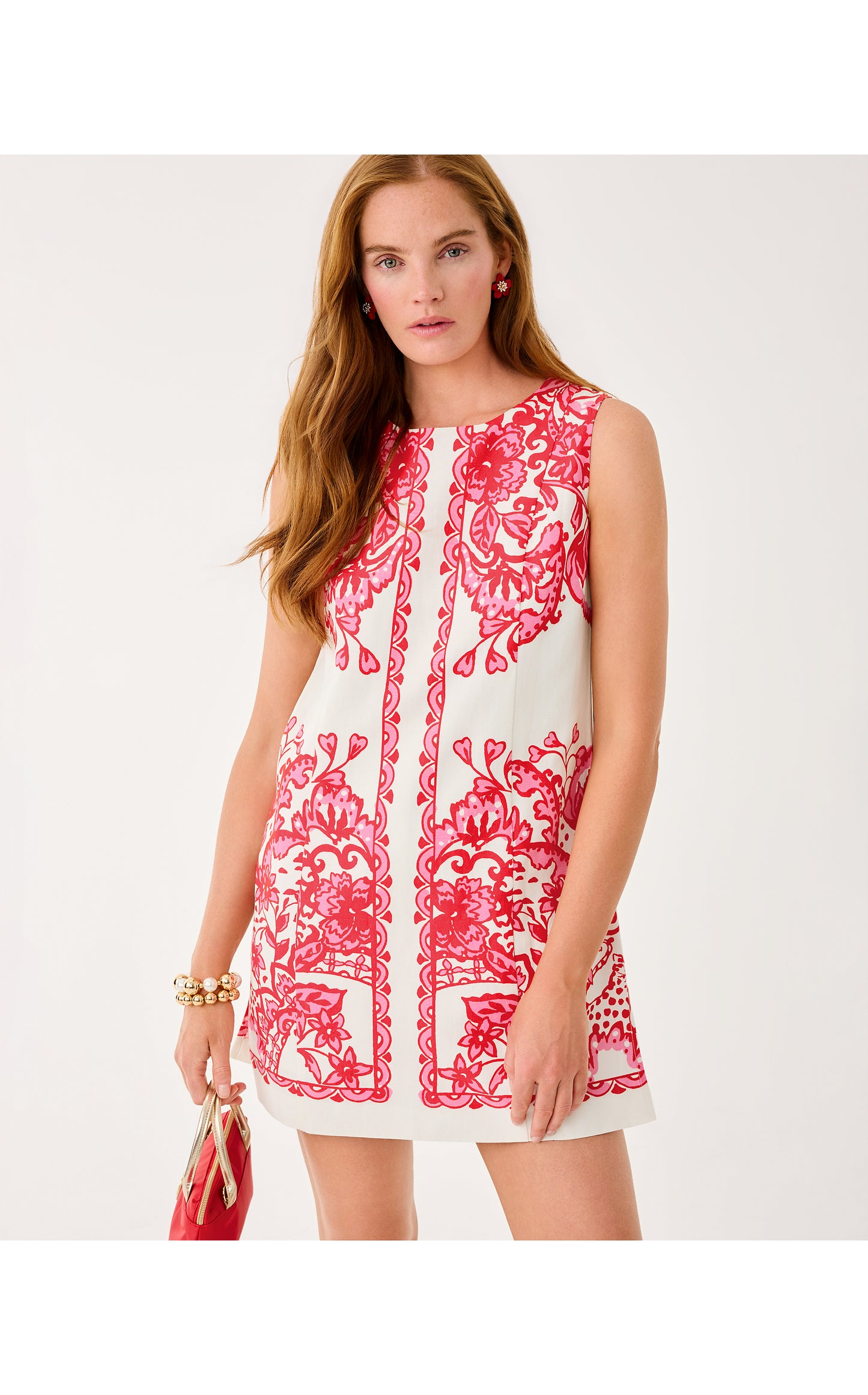 Sadie Shift Romper - Coconut Spicy Socialite Engineered Romper