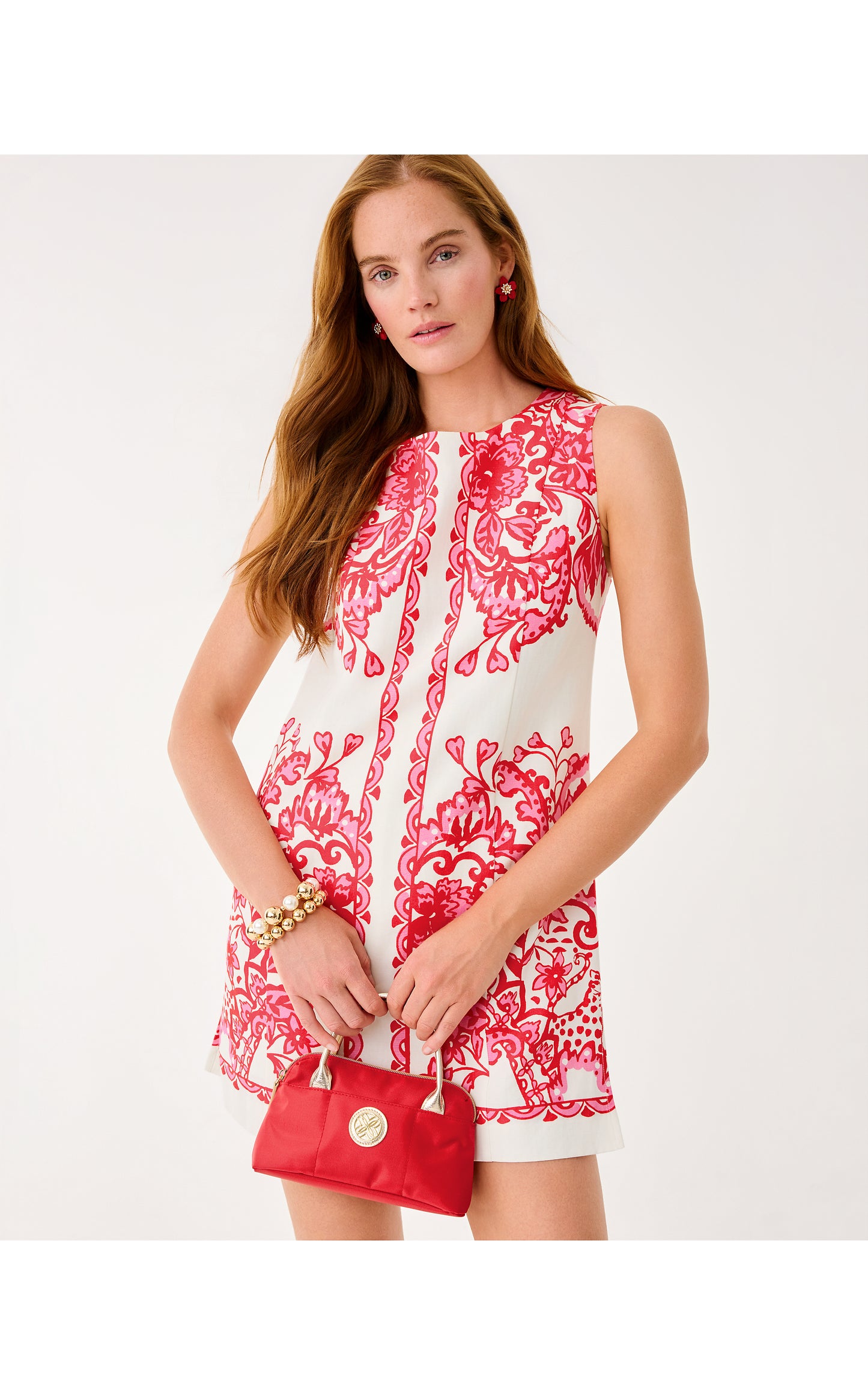 Sadie Shift Romper - Coconut Spicy Socialite Engineered Romper