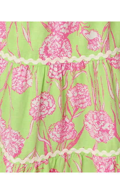 Mini Pollie Midi Dress - Pistachio Macaron Alina