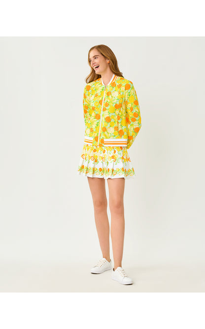 UPF50+ Annora Skort - Resort White Zesty Engineered Luxletic