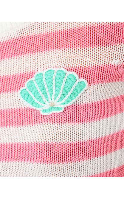 Kellyn Sweater - Conch Shell Pink Nauti Stripe