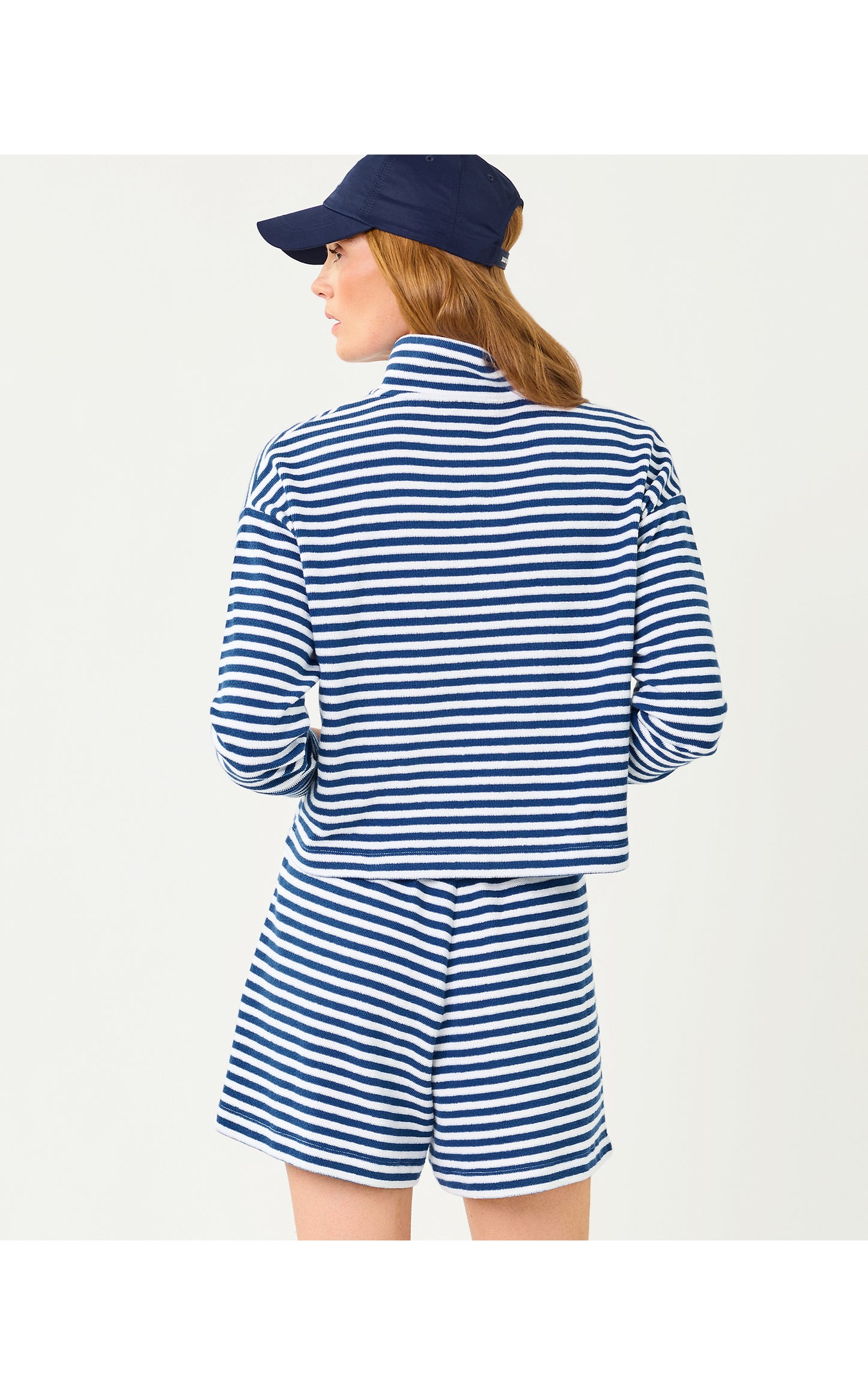 Amaris Pullover - Starlight Navy St Tropez Stripe