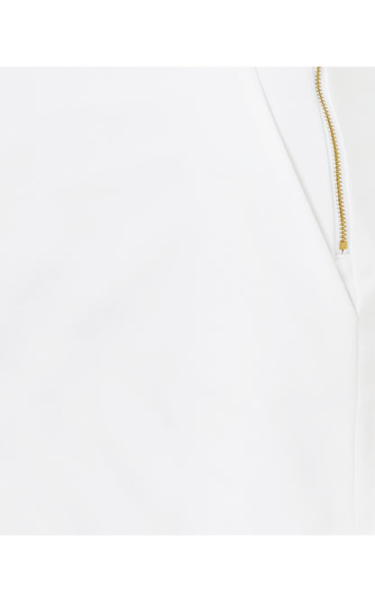 Sarissa Stretch Short - Resort White