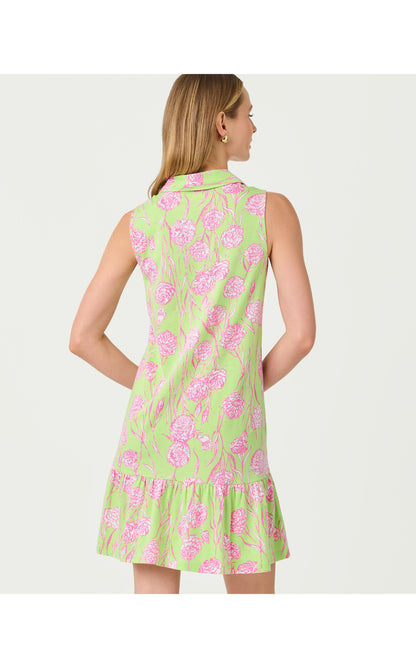 Riegan Dress - Pistachio Macaron Alina