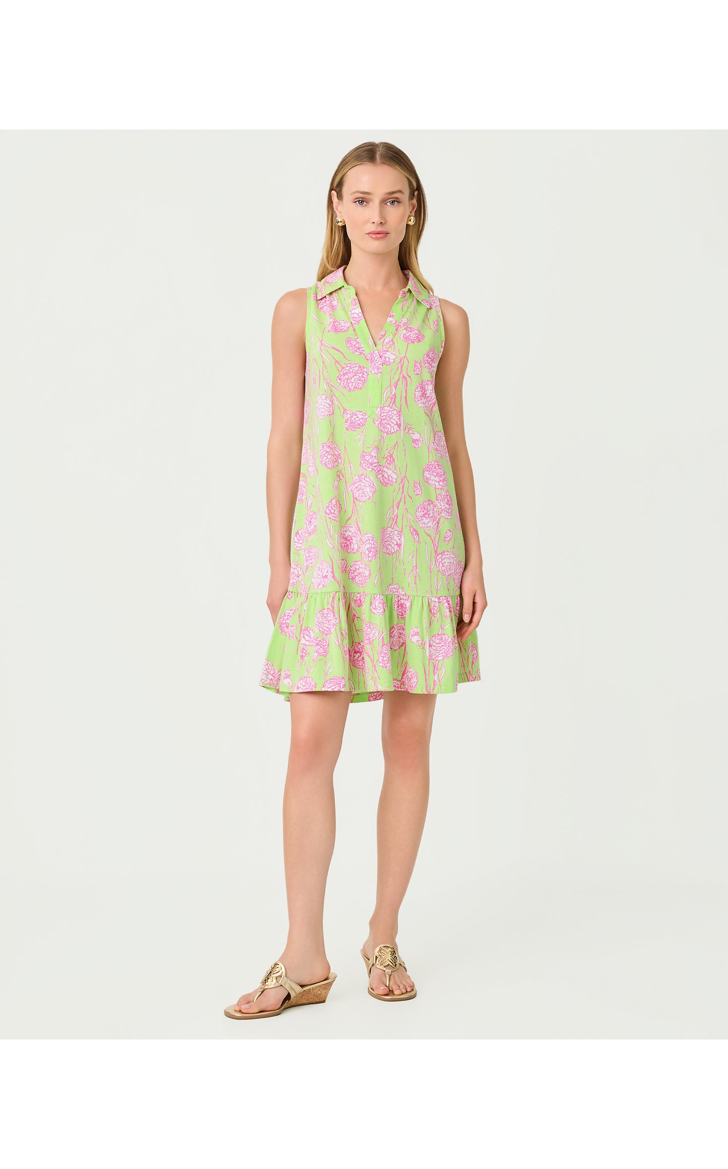 Riegan Dress - Pistachio Macaron Alina