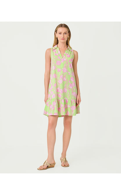Riegan Dress - Pistachio Macaron Alina