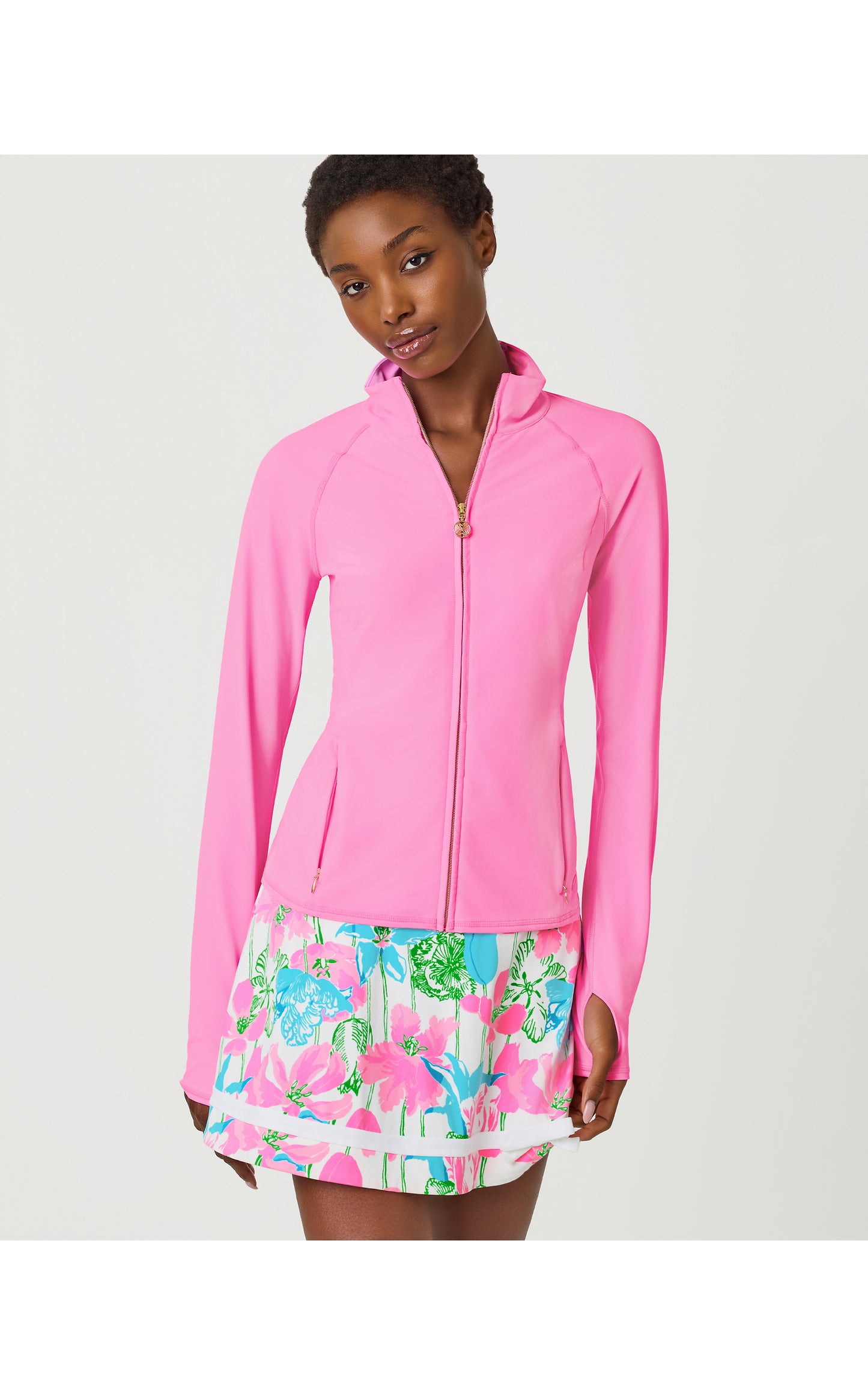 UPF50+ Breaker Jacket  - Pink Worth