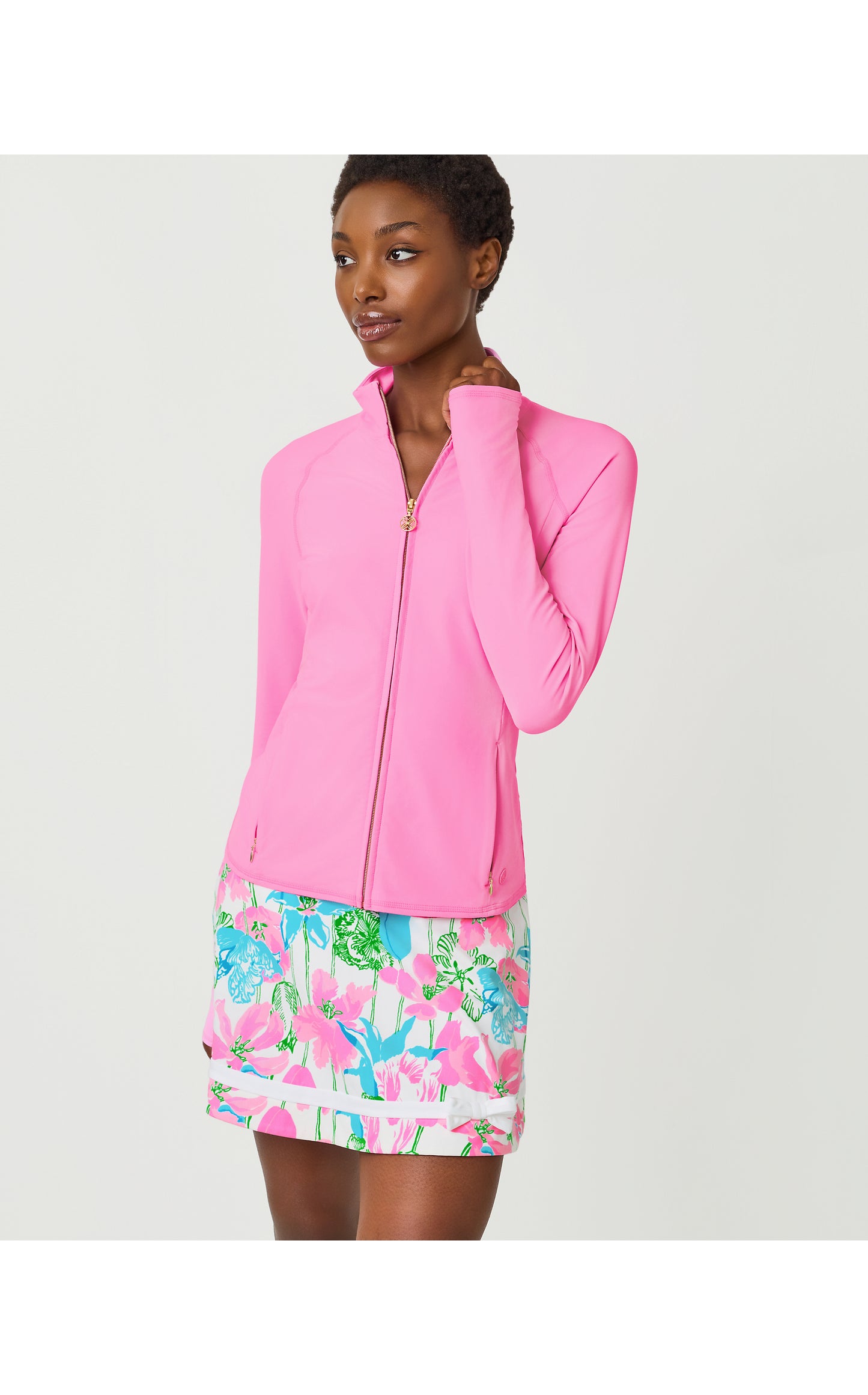 UPF50+ Breaker Jacket  - Pink Worth