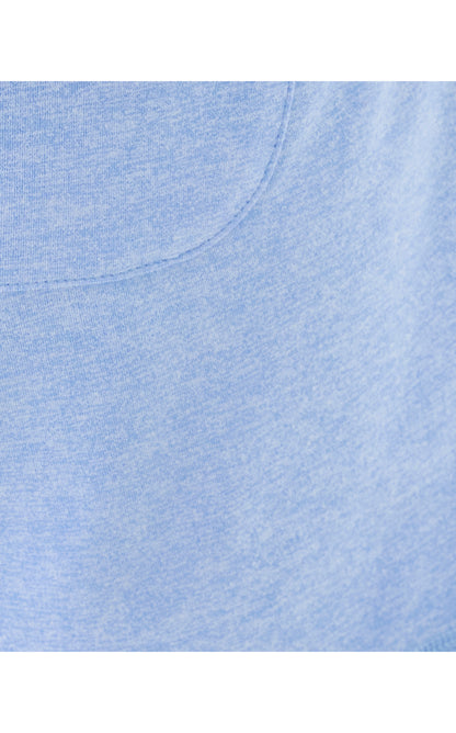 UPF50+ Lillabeth Short - Heathered Jacaranda Blue