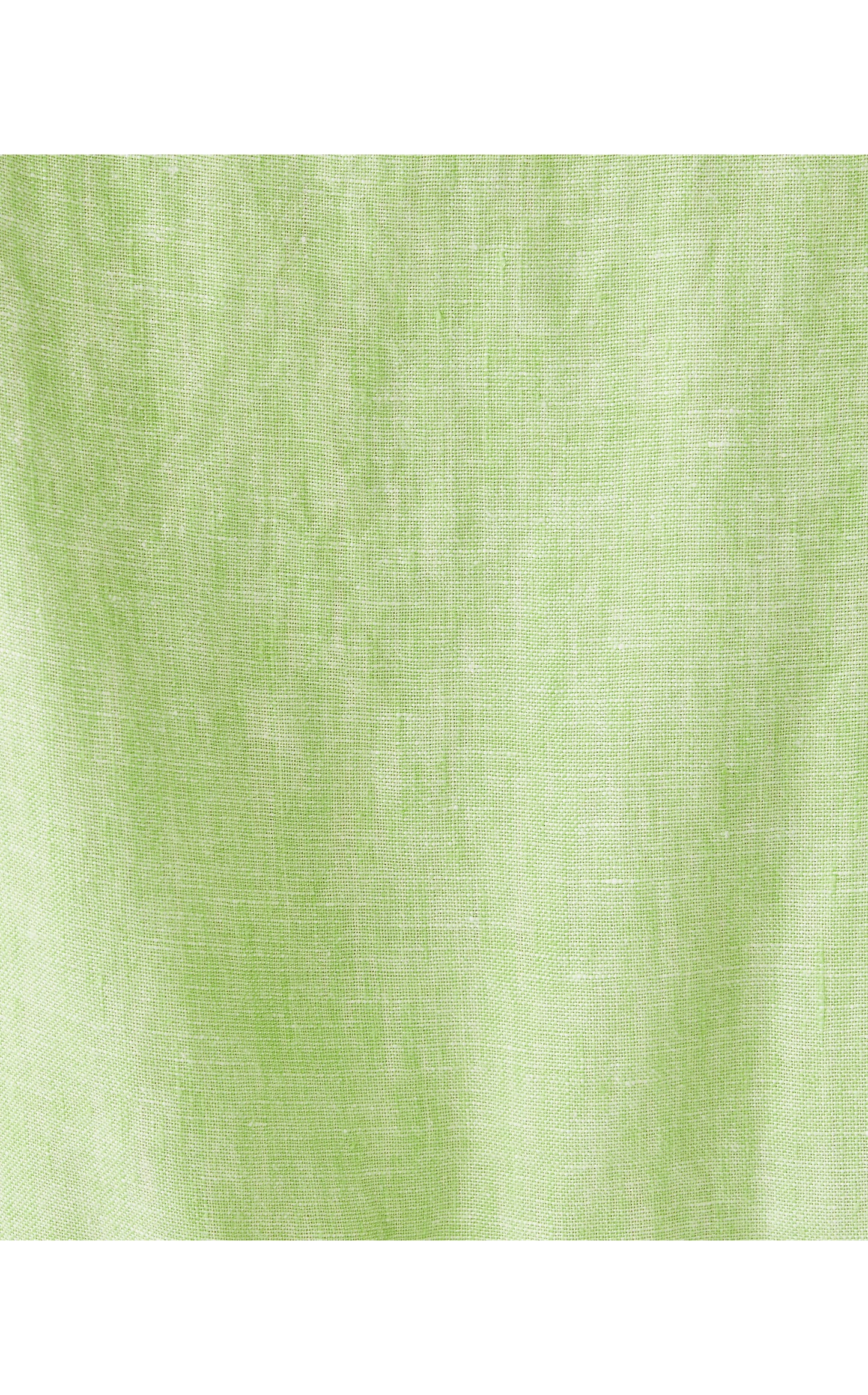 Mialeigh Elbow Sleeve Linen Dress - Jade Lime x Resort White