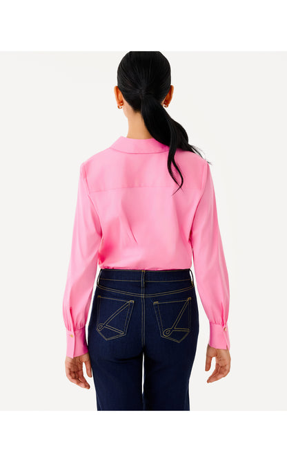 The Tie Lilly Shirt - Confetti Pink