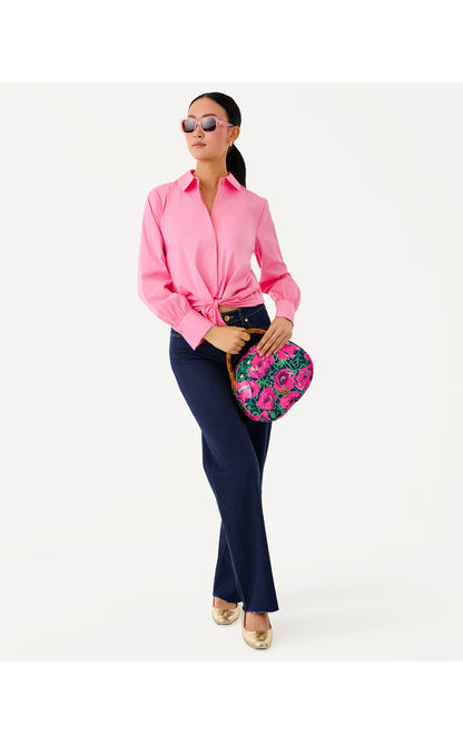 The Tie Lilly Shirt - Confetti Pink
