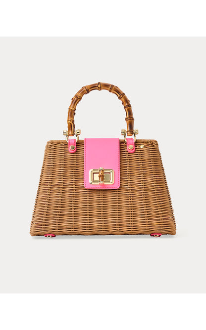 Leena Top Handle Bag - Cherry Blossom Pink X Honey