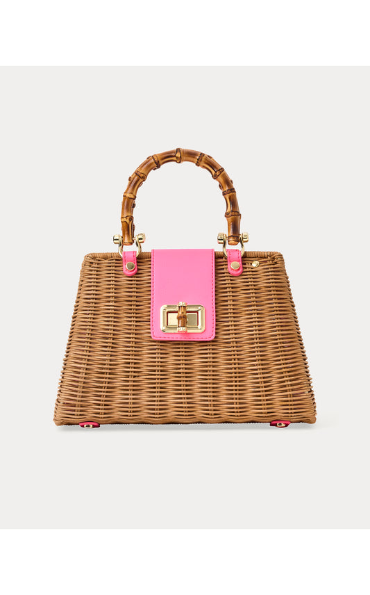 Leena Top Handle Bag - Cherry Blossom Pink X Honey