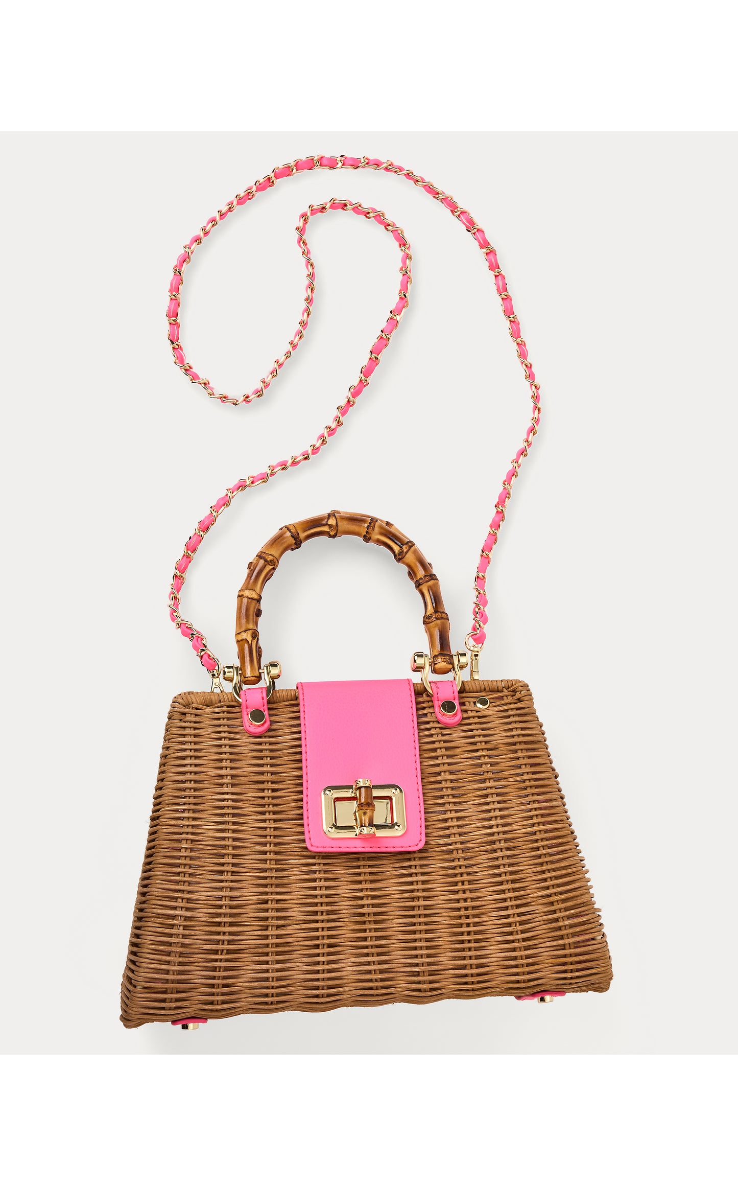 Leena Top Handle Bag - Cherry Blossom Pink X Honey