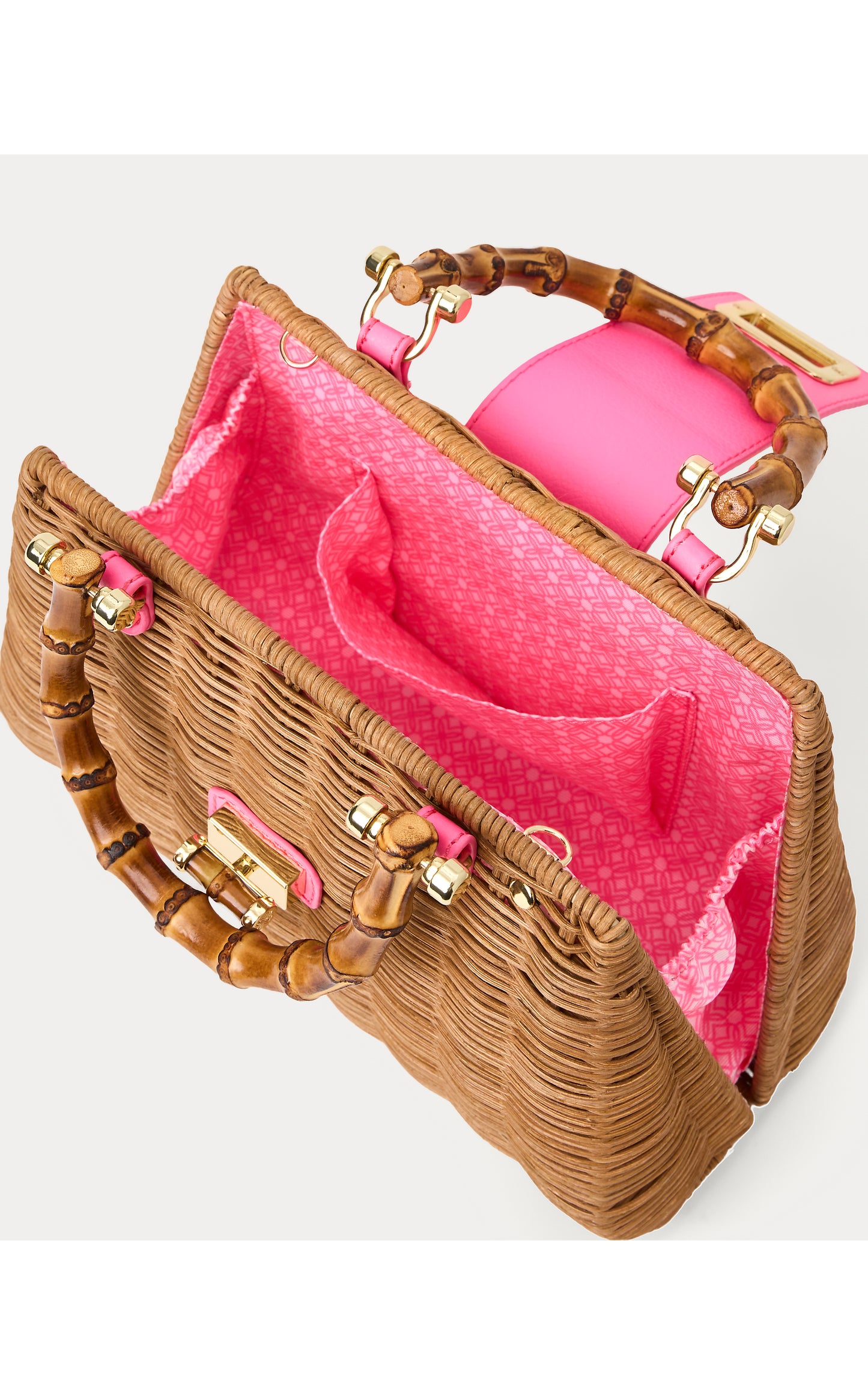 Leena Top Handle Bag - Cherry Blossom Pink X Honey
