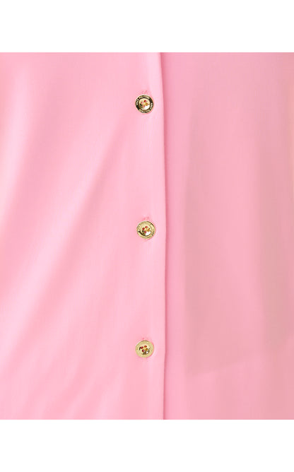 Valaine PJ Top - Conch Shell Pink