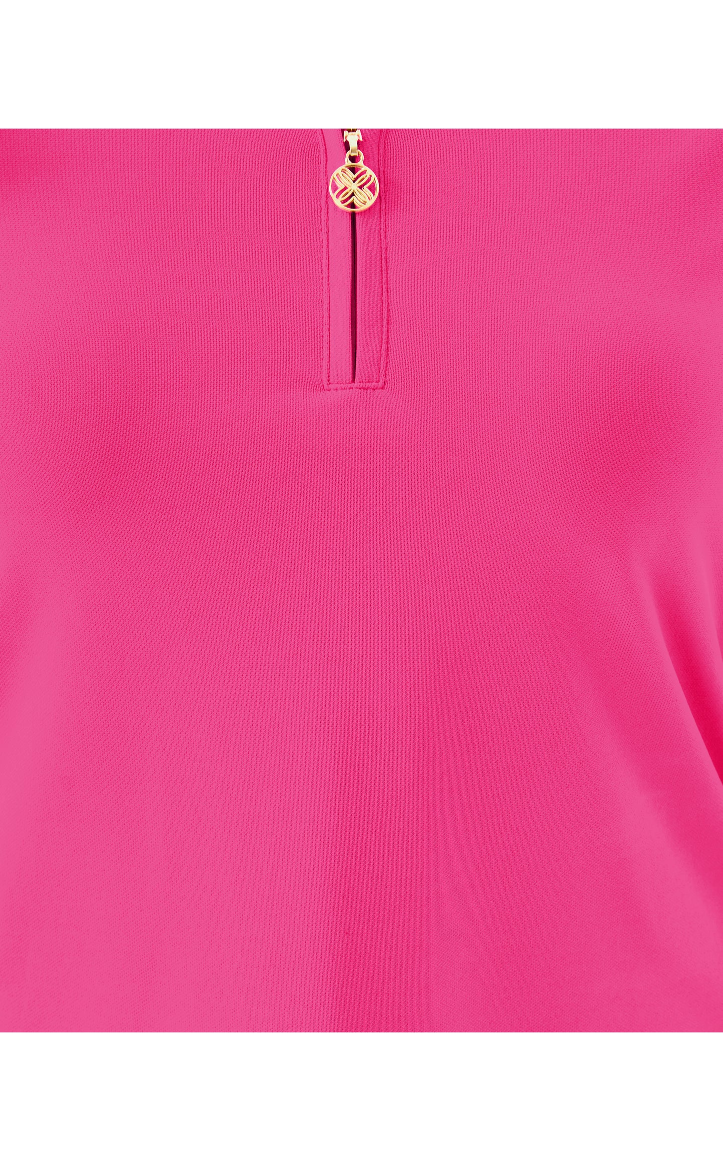 UPF50+ Frida Half Zip Polo - Parigi Pink
