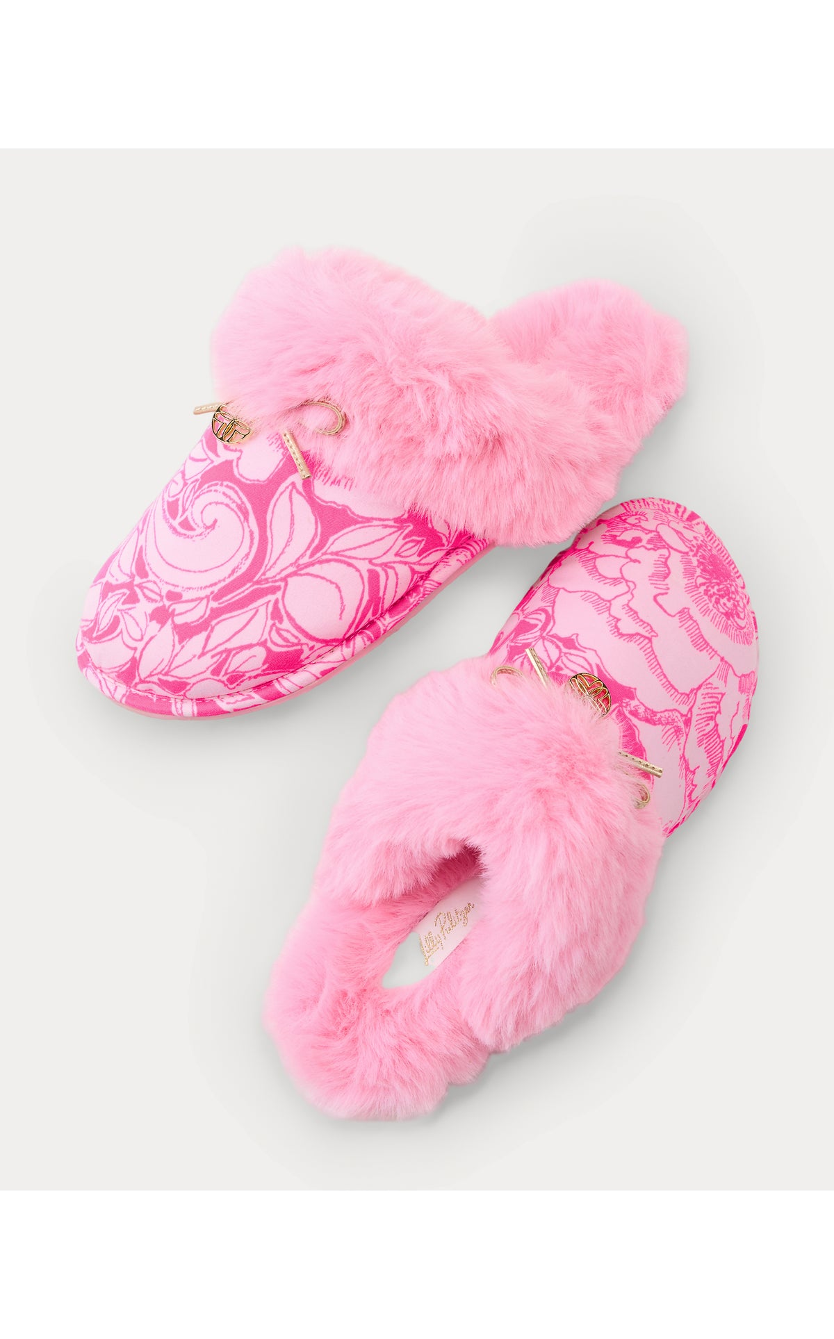 Harte Bow Slipper - Pink Aster A Rose By Any Other Name