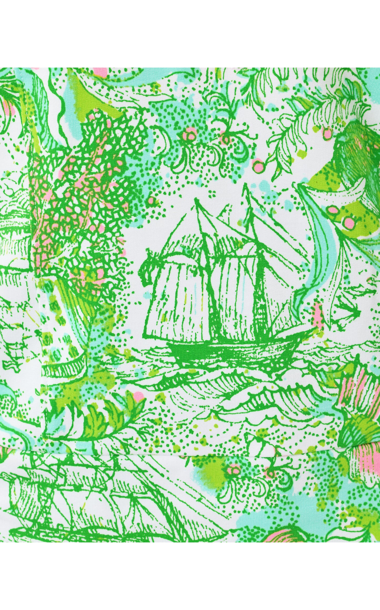 UPF50+ Eleni Pullover - Resort White Ship To Shore