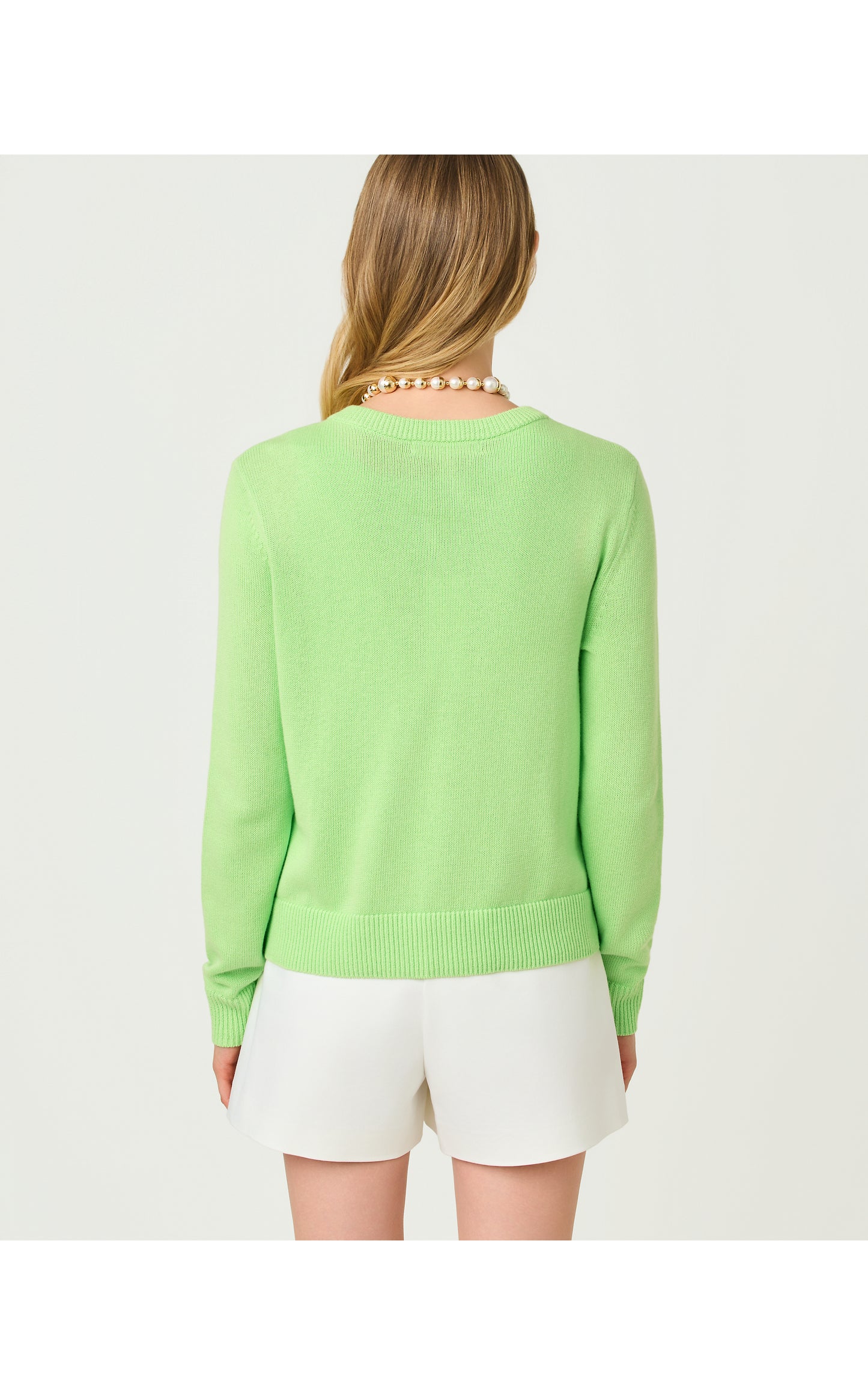 Amalia Cardigan - Pistachio Macaron