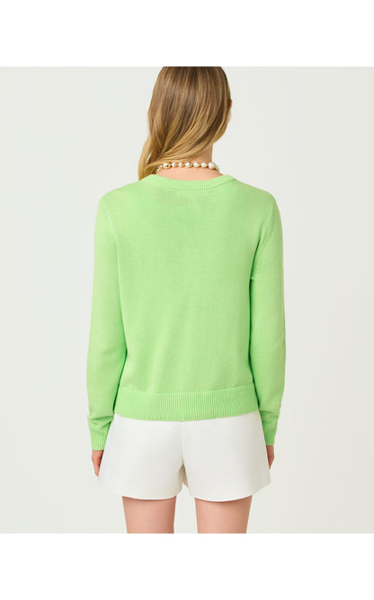 Amalia Cardigan - Pistachio Macaron