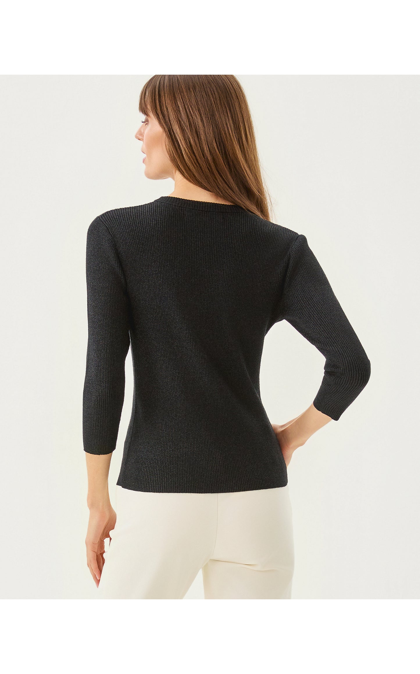 Esli Sweater - Black Metallic