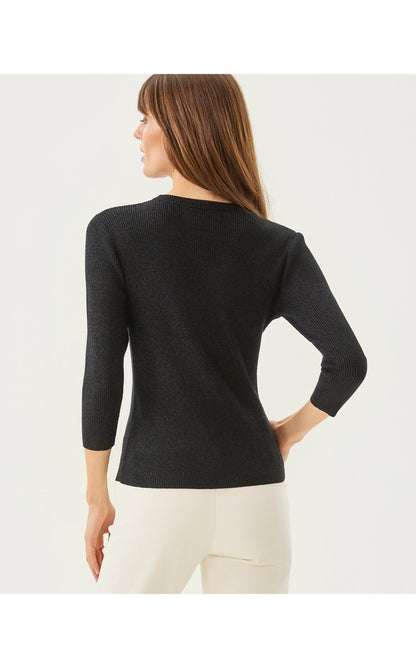 Esli Sweater - Black Metallic